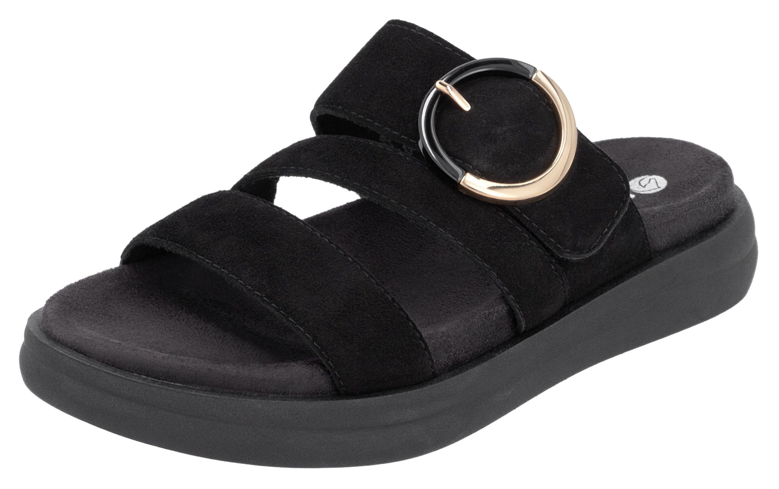 Remonte Pantolette, Sommerschuh, Schlupfschuh, Komfortschuh mit großer Zier günstig online kaufen