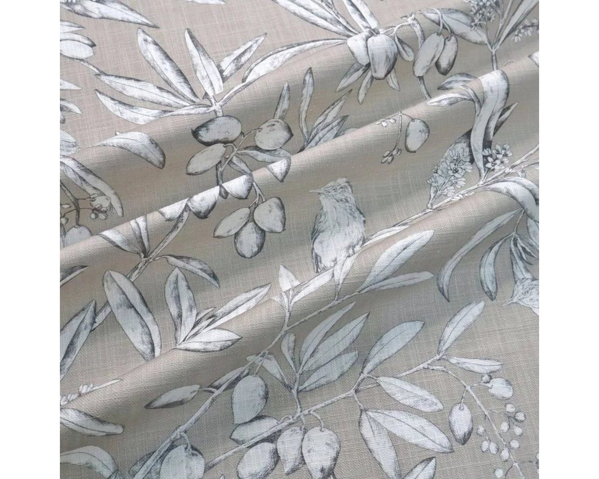 Thumbnail - Stofferia Stoff Dekostoff Panama Aviary Parchment, Breite 142 cm, Meterware