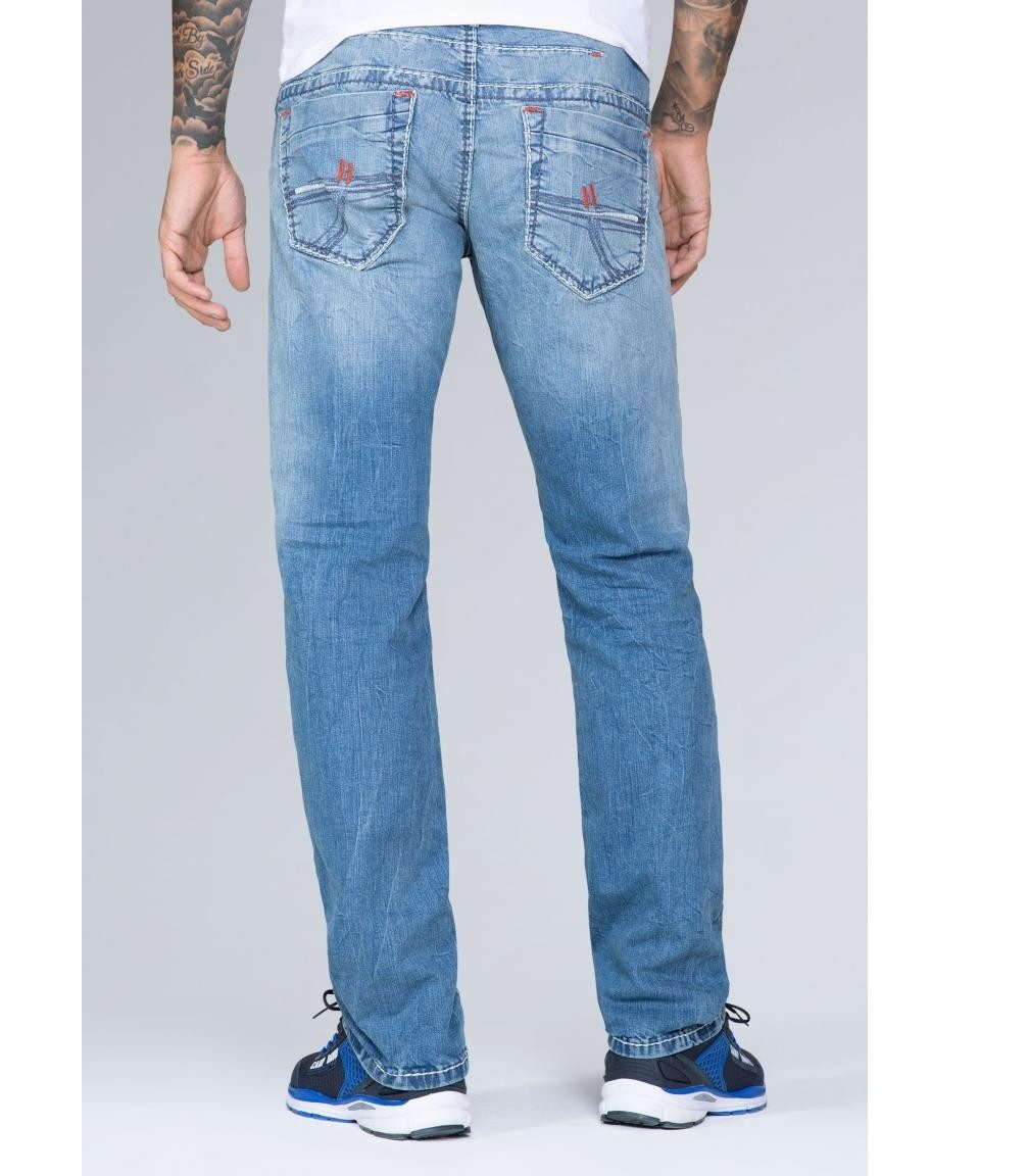 CAMP DAVID Comfort-fit-Jeans Straight Leg Jeans CO: Comfort Fit Straight Leg