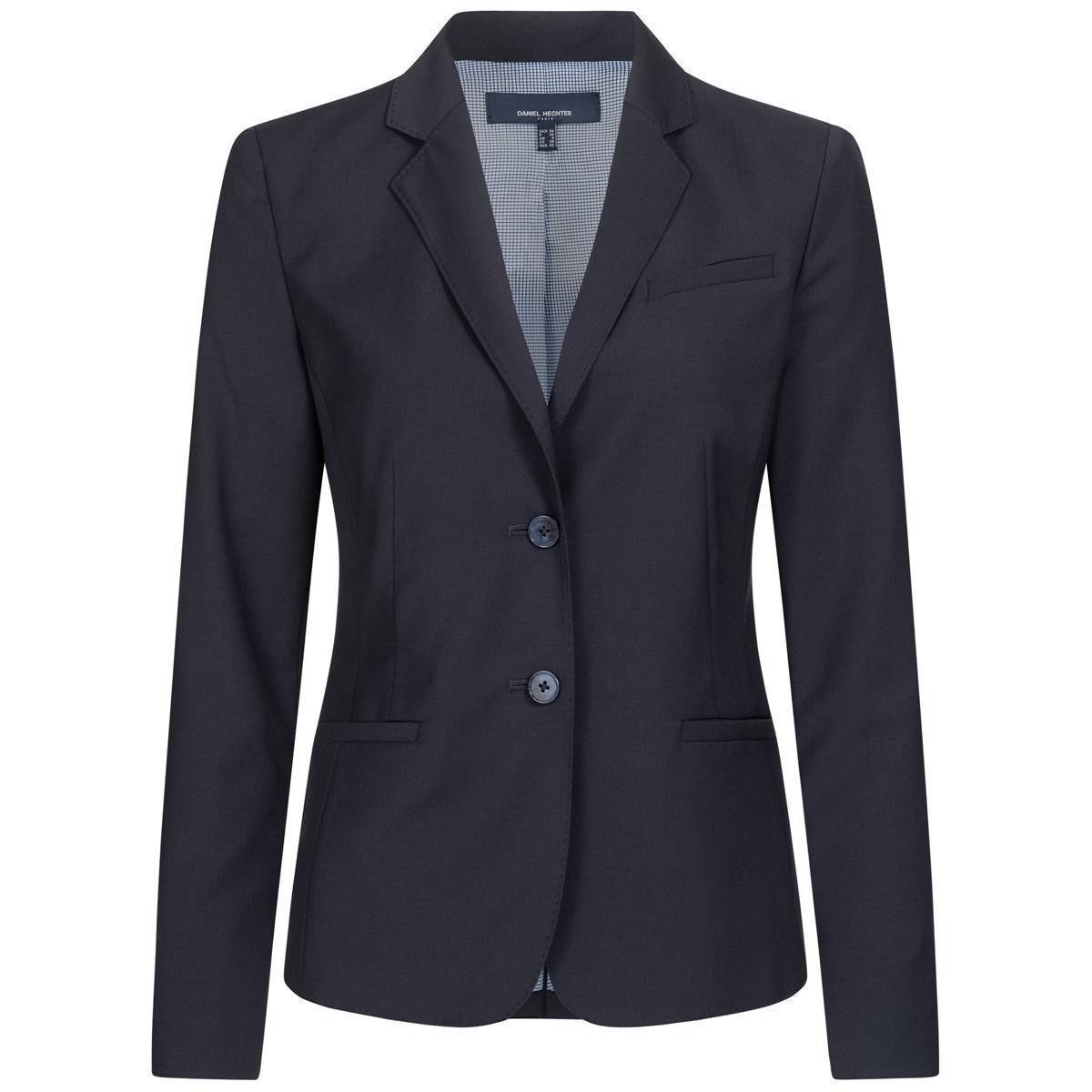 Blusenblazer HECHTER PARIS Corporate Blazer Damen Tailored Modern Fit Marine