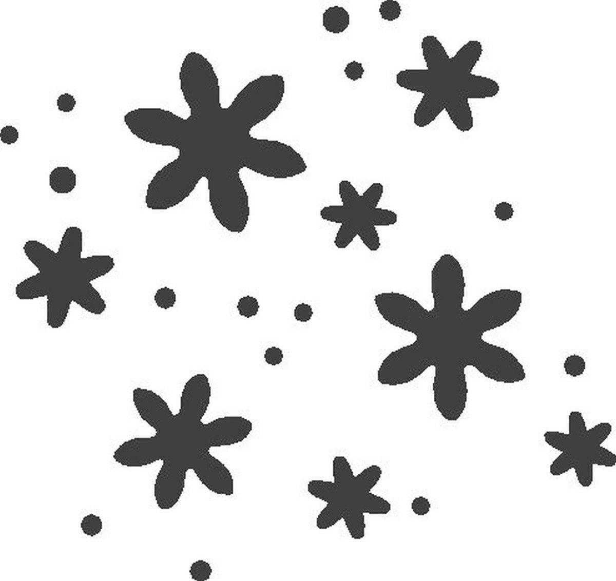 Heyda Motivstanzer Flexistanzer-Motivstanzer für Karton bis 220g/qm Blumen 4cm