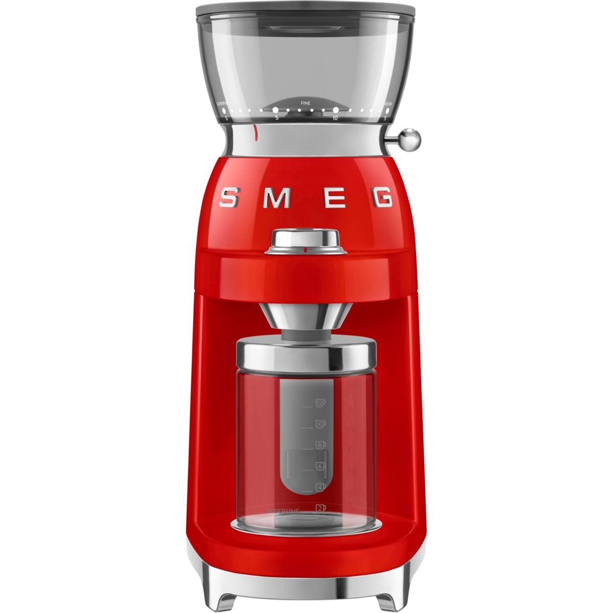 Smeg Kaffeemühle CGF03RDEU Kaffeemühle Rot