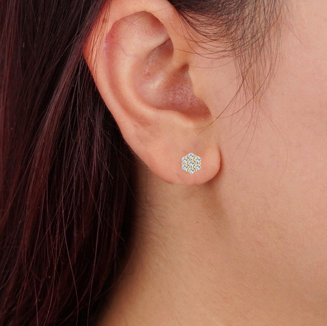Cala Rose Paar Ohrstecker KIANA