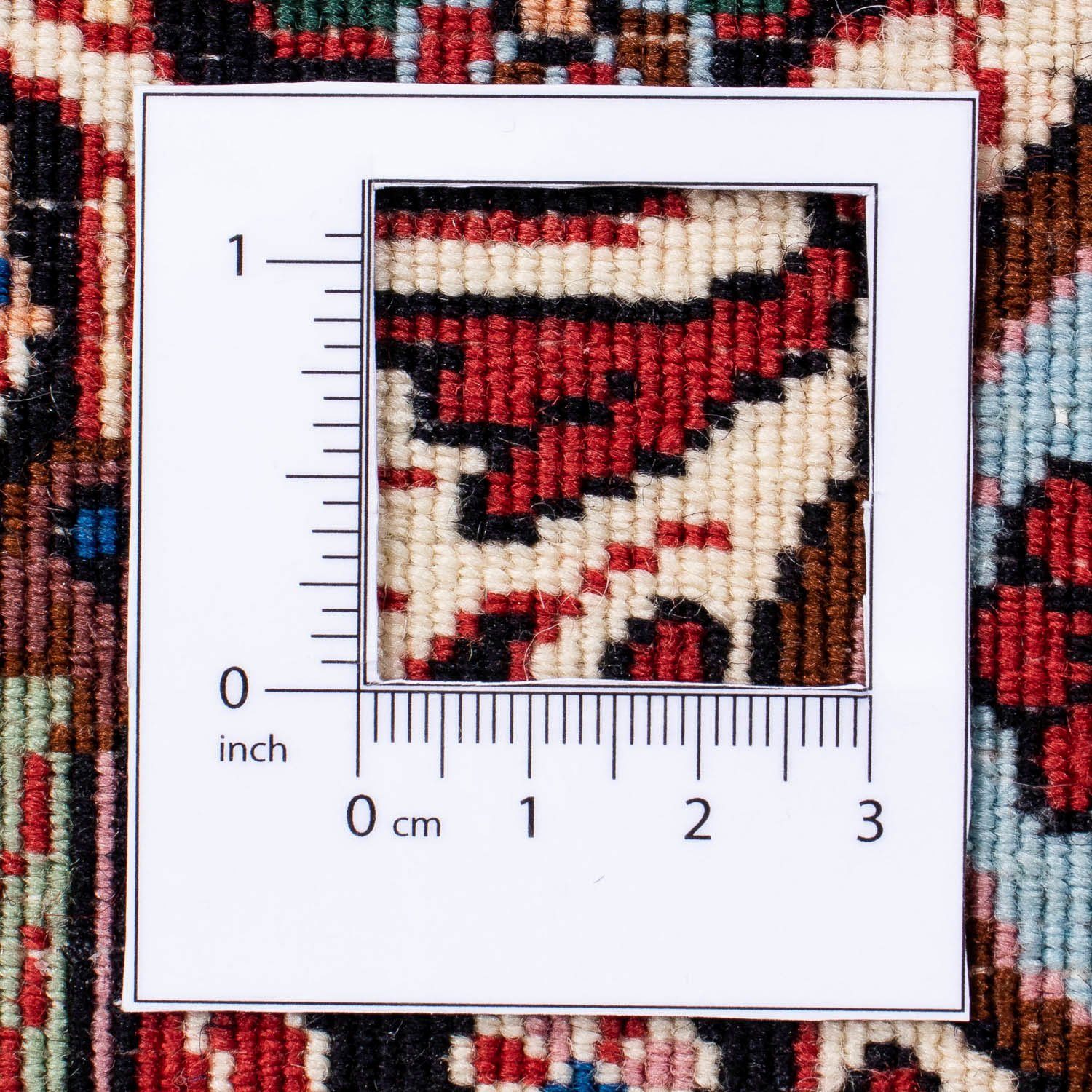 Orientteppich Perser - mit morgenland, Zertifikat mm, rechteckig, 15 - hellrot, 312 Höhe: 248 Wohnzimmer, - cm Handgeknüpft, Bidjar x Einzelstück