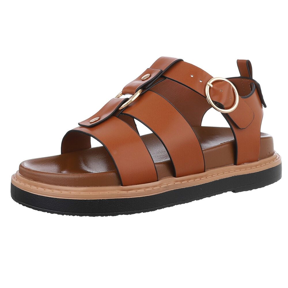 Ital-Design Bequeme Damen-Sandalen mit optimaler Passform Riemchensandalett günstig online kaufen