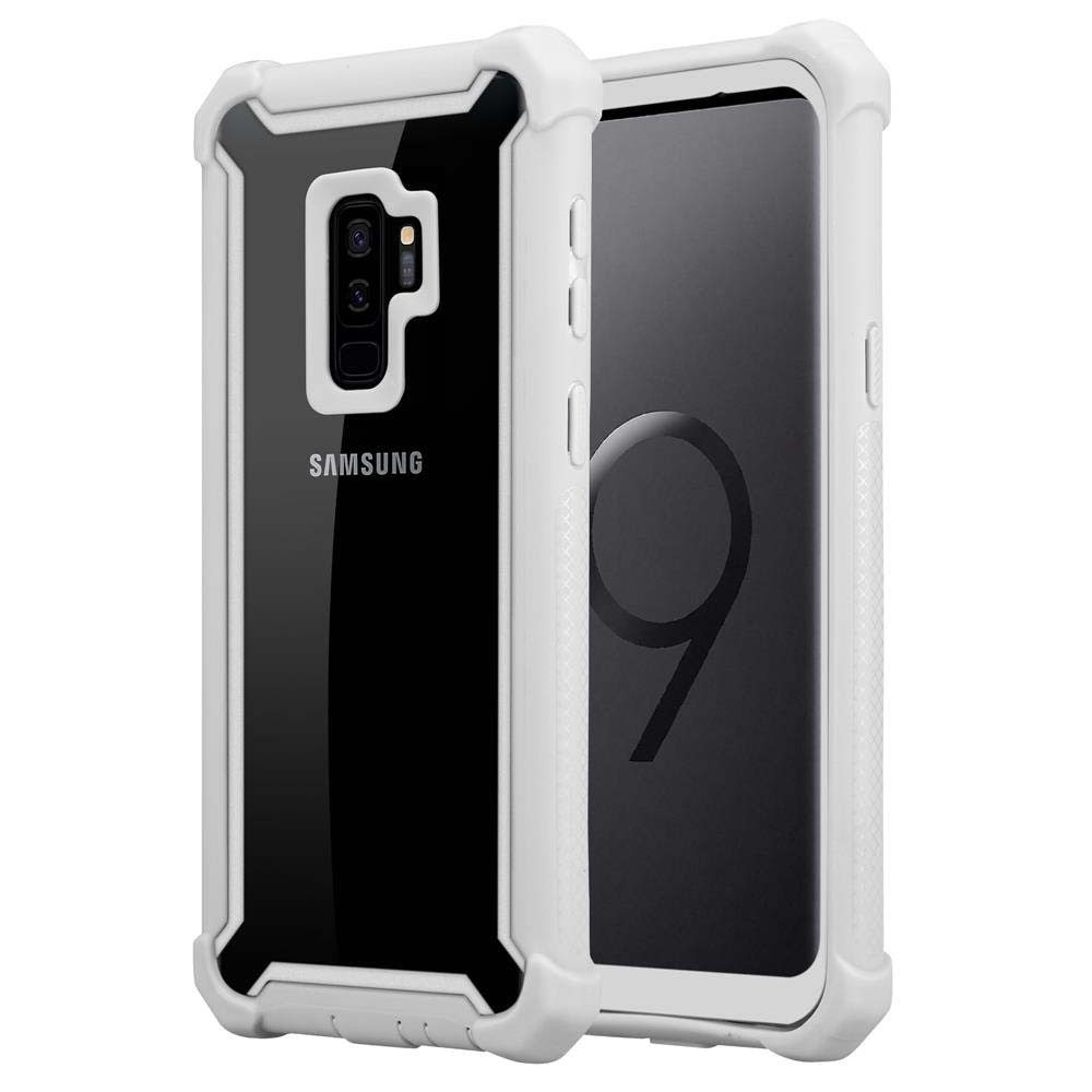 Cadorabo Handyhülle Samsung Galaxy S9 PLUS Samsung Galaxy S9 PLUS, Handy Schutzhülle TPU Silikon Cover Bumper - Hard Cover Hybrid Case