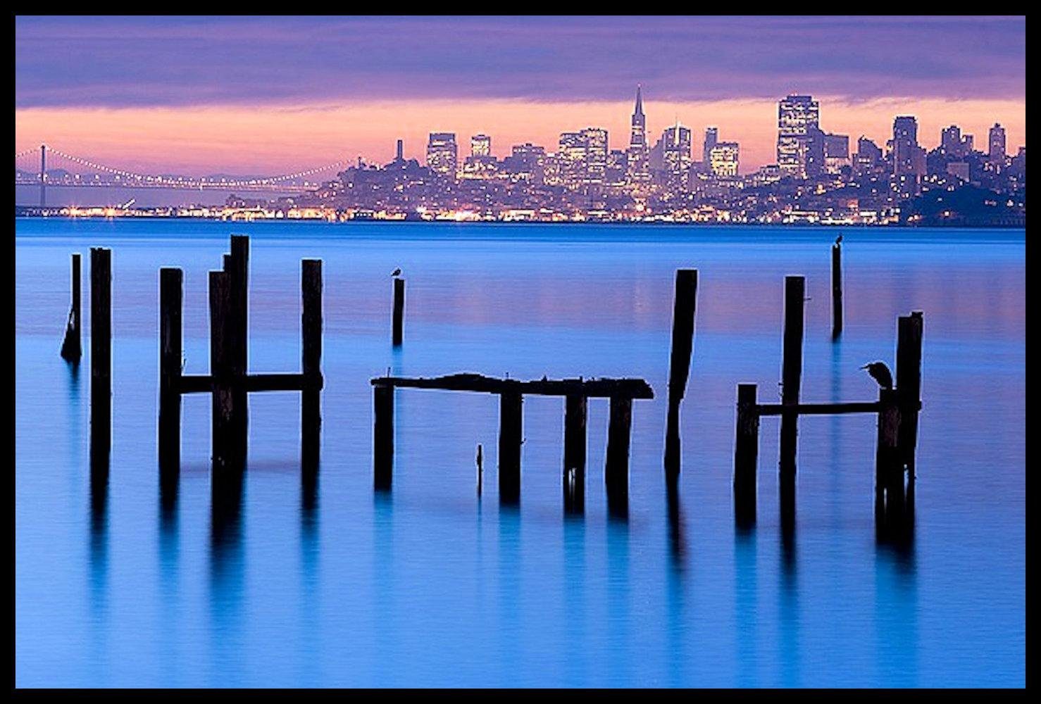 Home affaire Bild »J.MURRAY/Sausalito«, 81/61cm, gerahmt-Otto