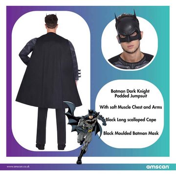 Amscan Kostüm Batman Kostüm für Herren 'Dark Knight Rises' Schwa