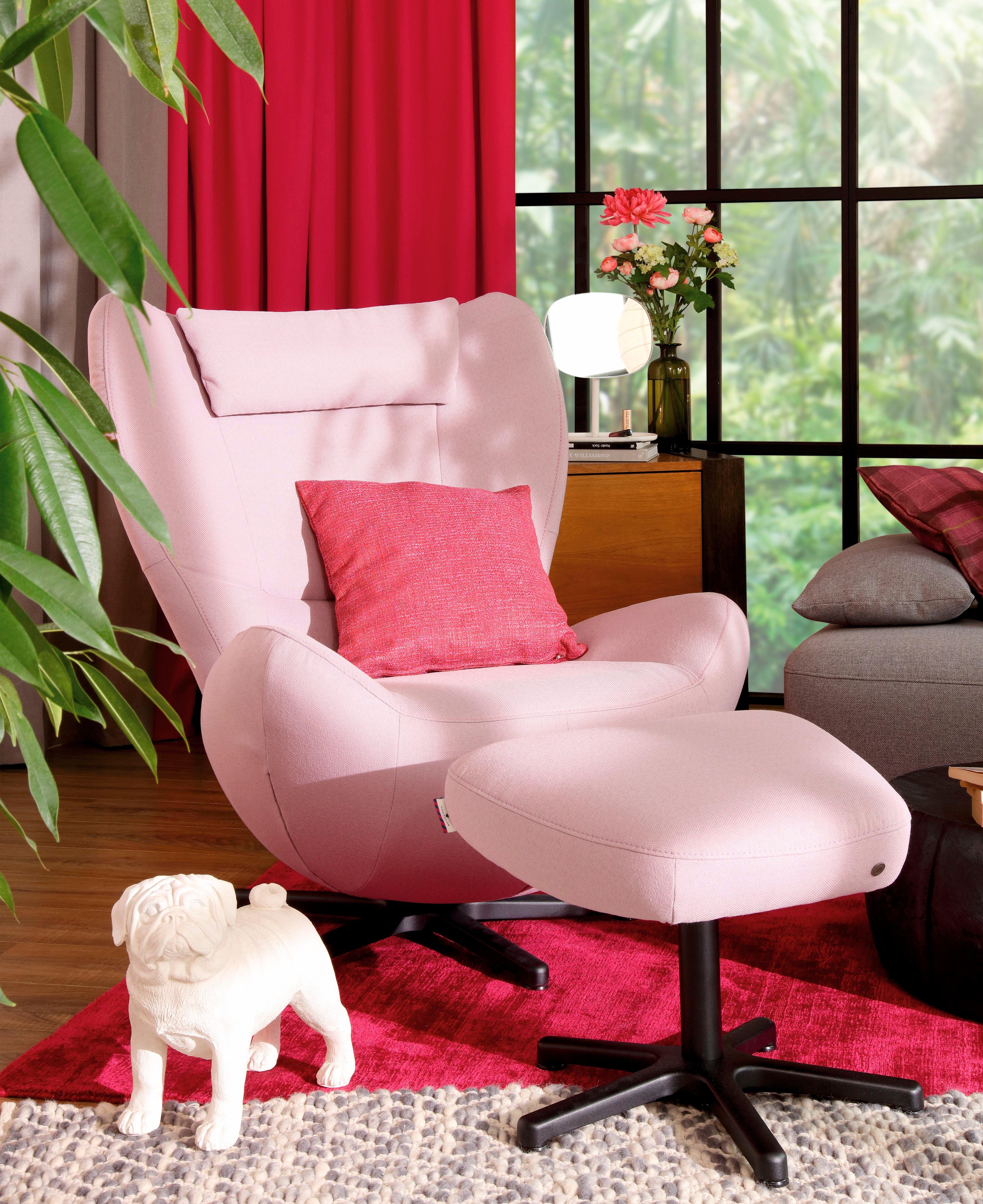 TOM TAILOR Loungesessel »TOM PURE«, mit Metall-Drehfuß - TOM TAILOR