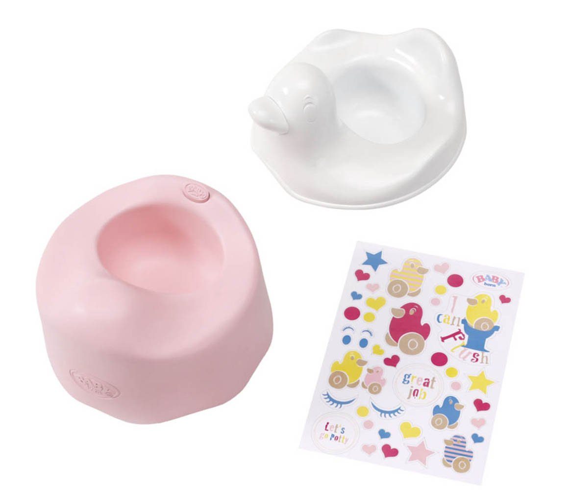 212240 Baby Born Puppen Born [ . ] Interaktives Töpfchen Baby Accessoires-Set