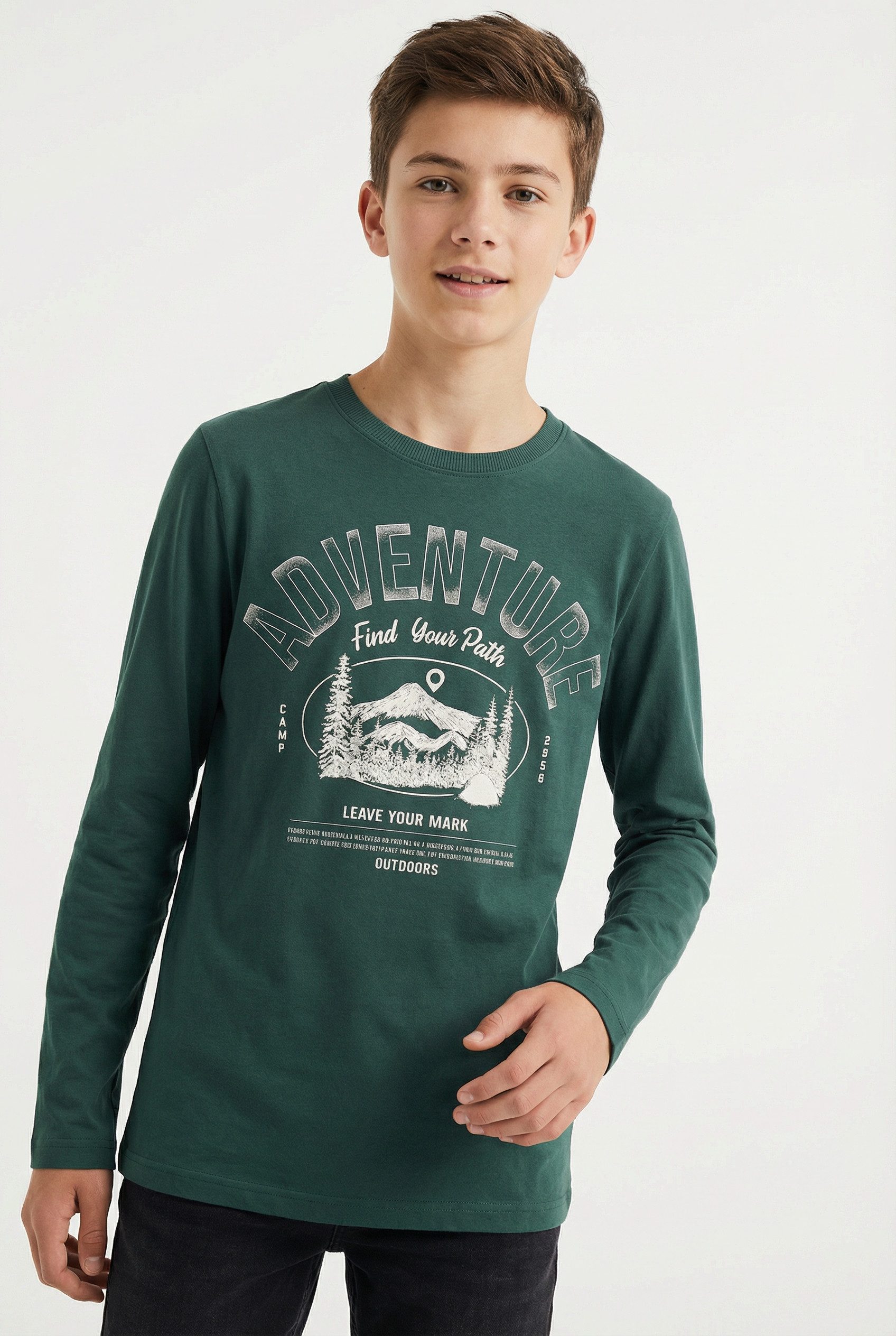 Name It Langarmshirt NKMVUX 2P LS TOP (Packung, 2-tlg) Baumwollmischung, regular fit