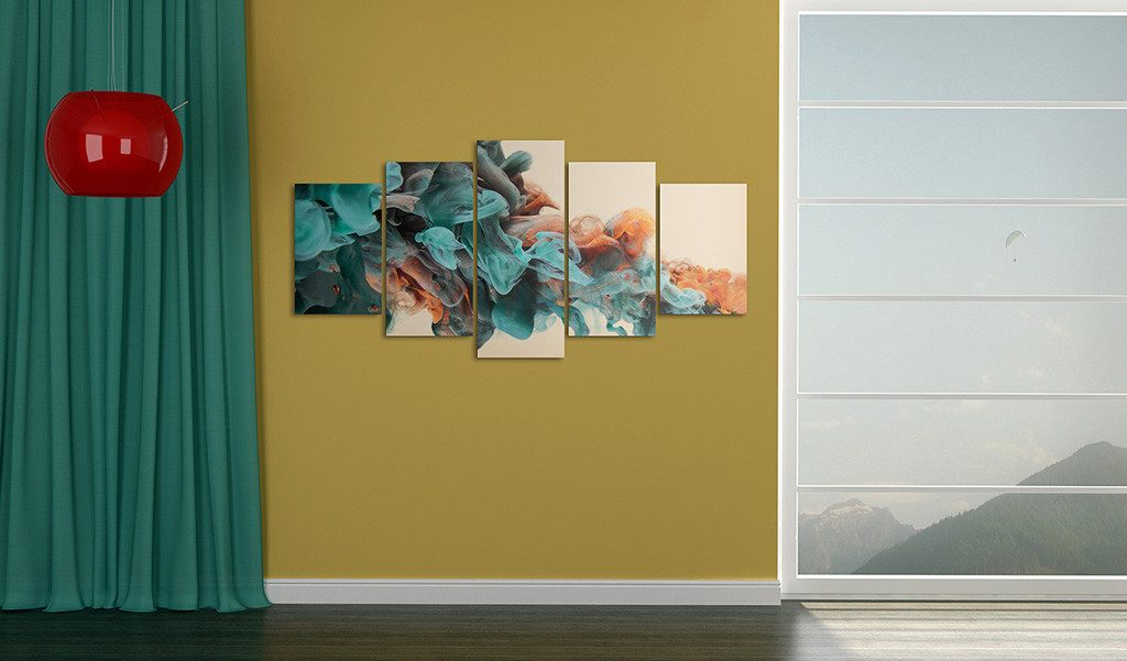 Artgeist Wandbild Farbwut