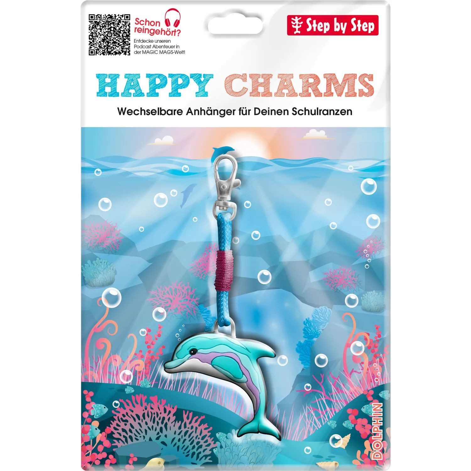Step by Step Schulranzen-Patch Happy Charms
