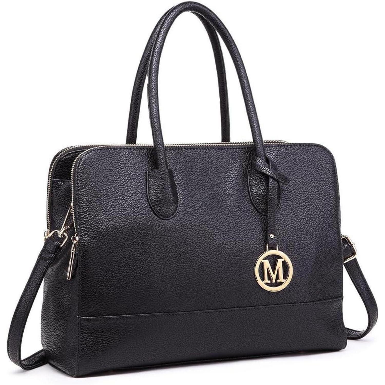LuxusKollektion Aktentasche Aktentasche Handtasche 13 Zoll Laptoptasche Damen Bürotasche Surfblau