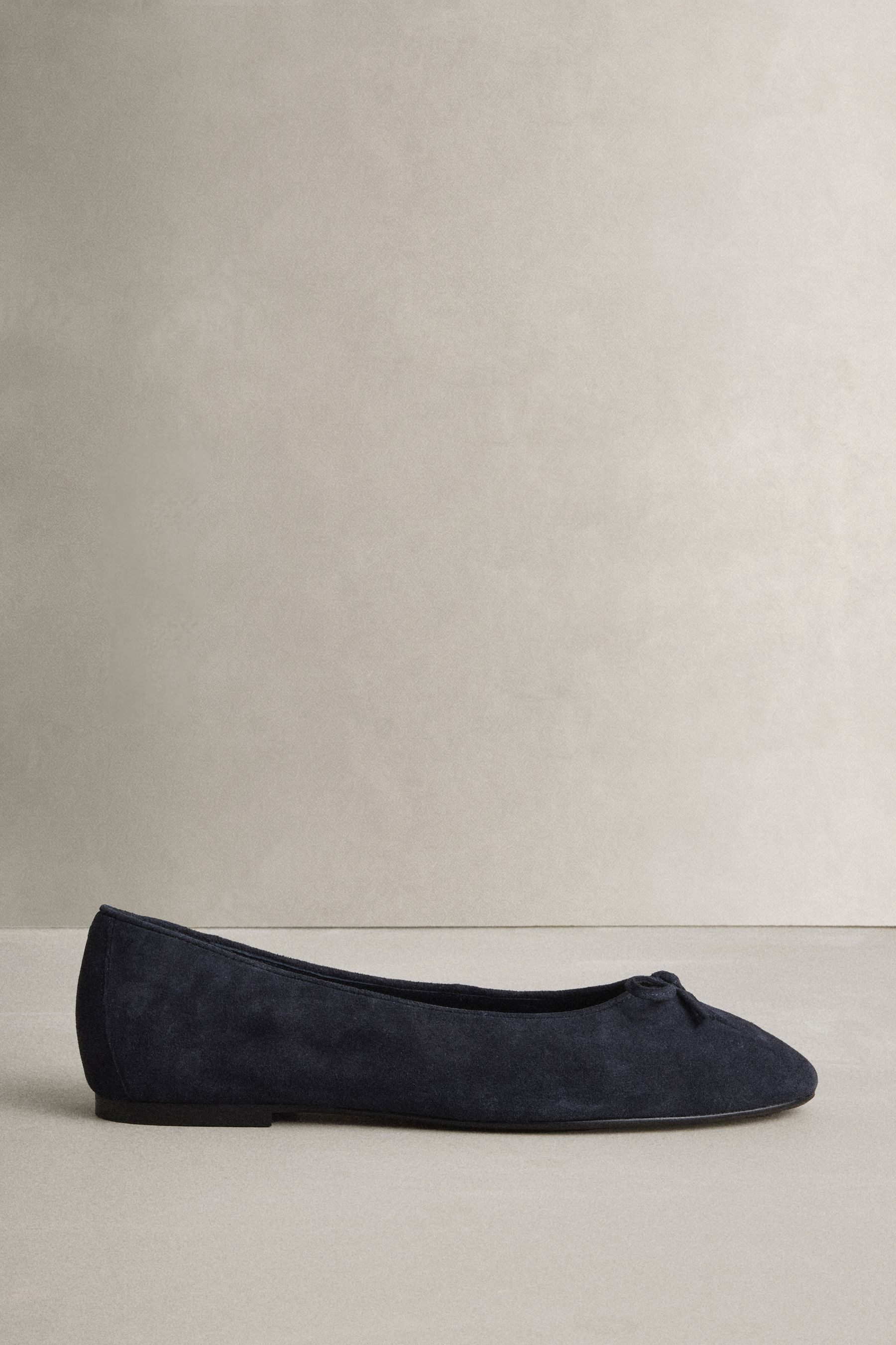 Next N. Premium Ballerinas aus Leder mit Raffung Ballerina (1-tlg)