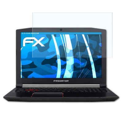 atFoliX Schutzfolie Displayschutz für Acer Predator Helios 300 15 inch, (2 Folien), Ultraklar und hartbeschichtet