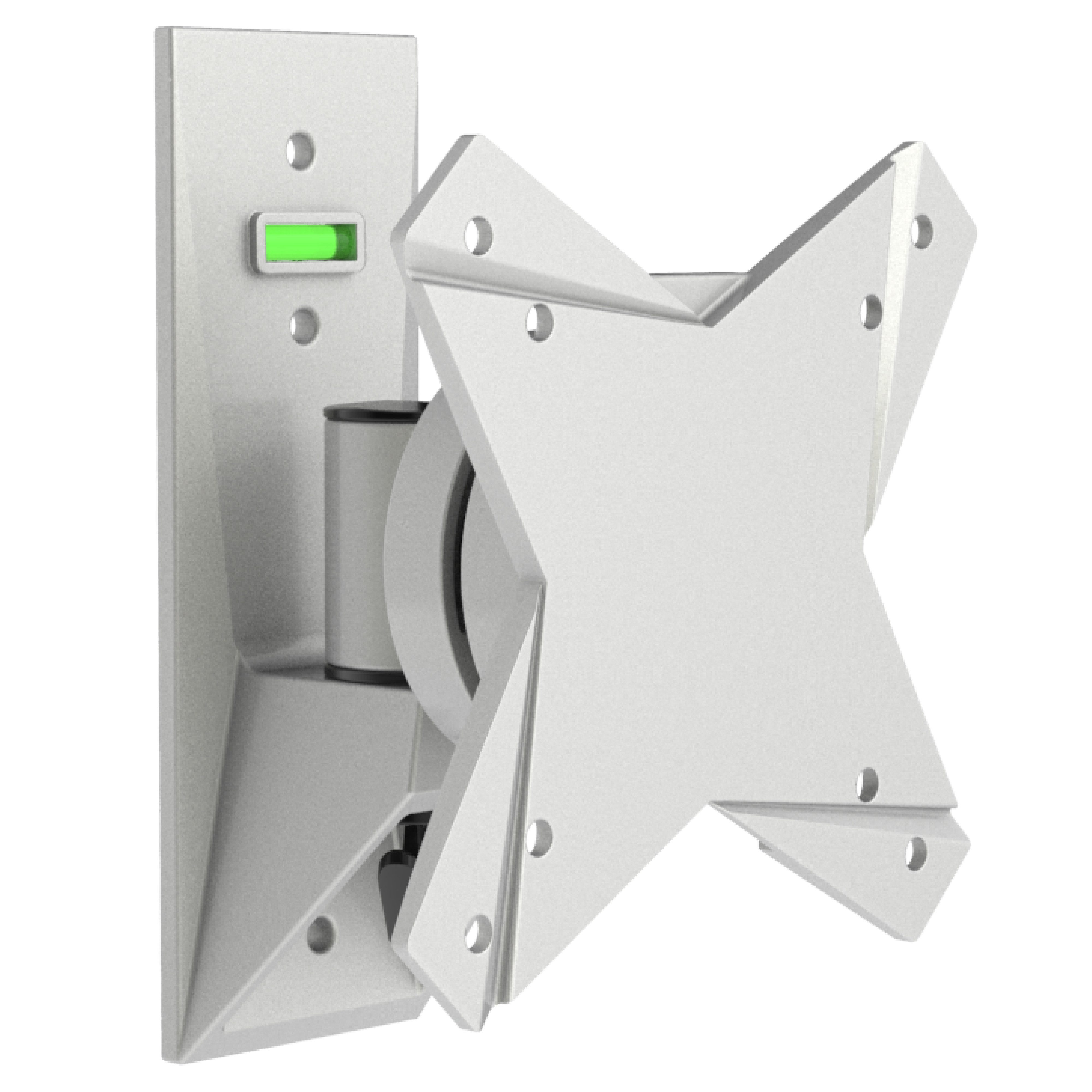 RICOO TV-Wandhalterung TV Monitor Wandhalterung 13"-29" bis 15 Kg S1511, (bis 29 Zoll, VESA 75x75 und 100x100, 1-tlg., 15Kg Aufnahme, 13" bis 29" (33-74cm) Bildschirm Diagonale, bis 30° neigbar, bis 120°schwenkbar Wand Halterung)