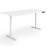 Rahmen: Weiß / Tischplatte: 160 x 80 cm Weiß