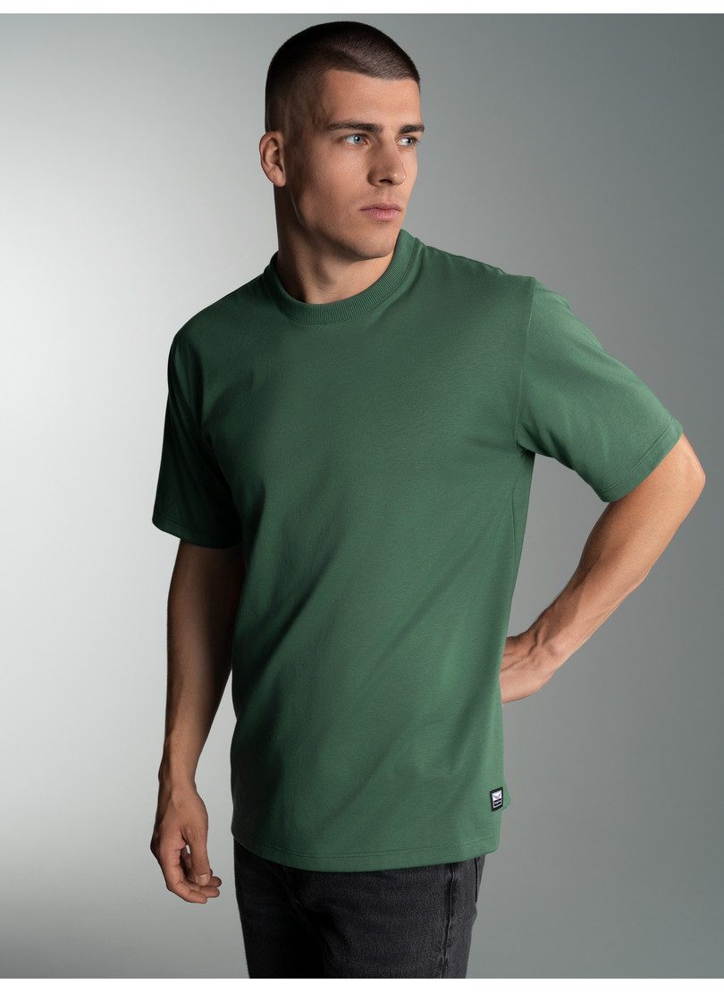 Trigema T-Shirt "TRIGEMA Heavy T-Shirt aus 100% recycelter Baumwolle", (1 t günstig online kaufen