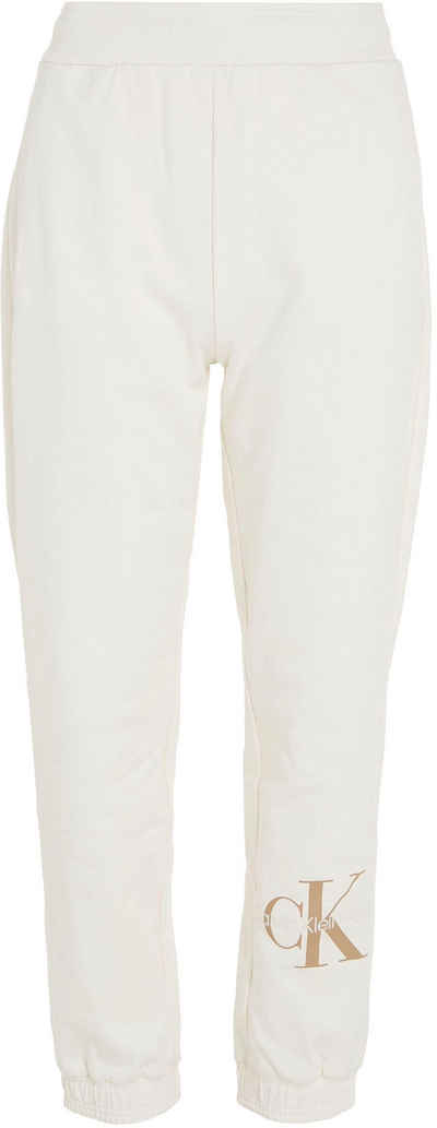 Calvin Klein Jeans Sweathose ARCHIVAL MONOLOGO JOG PANTS mit Calvin Klein Monogramm vorne am Beinabschluss