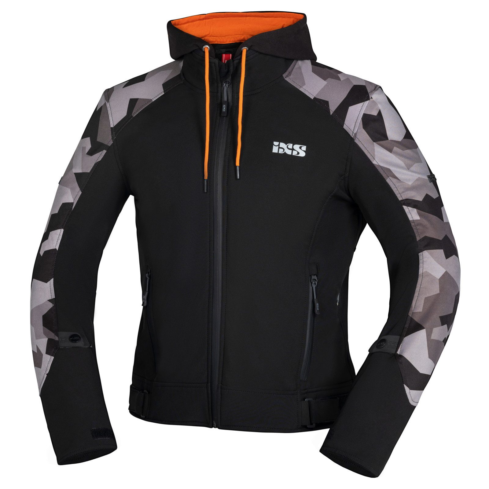 IXS Motorradjacke iXS Sport SO Jacke Moto Camo schwarz / camouflage atmungsaktiv