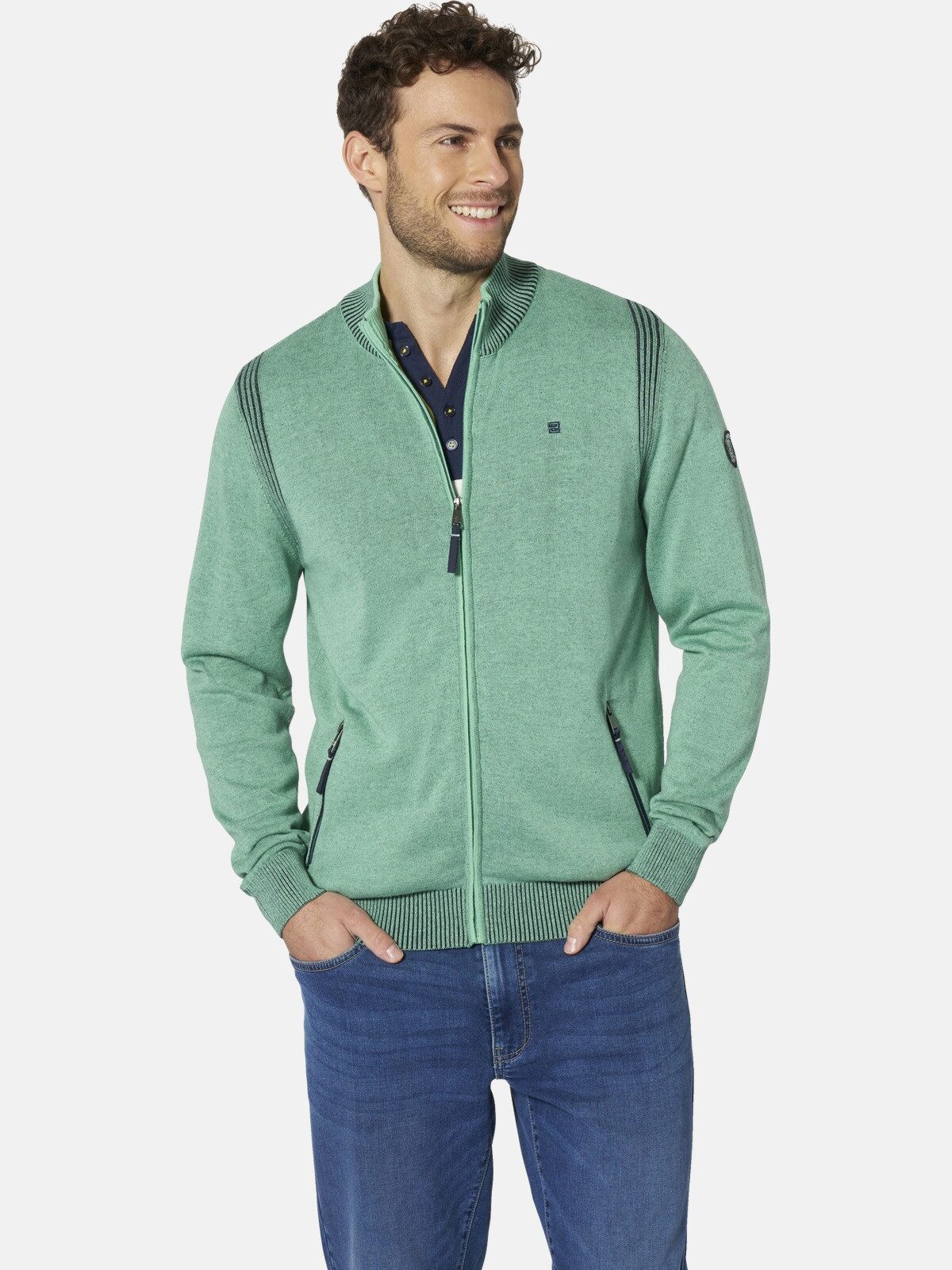 Babista Strickjacke FERLEO mit seitlichen Zippertaschen günstig online kaufen
