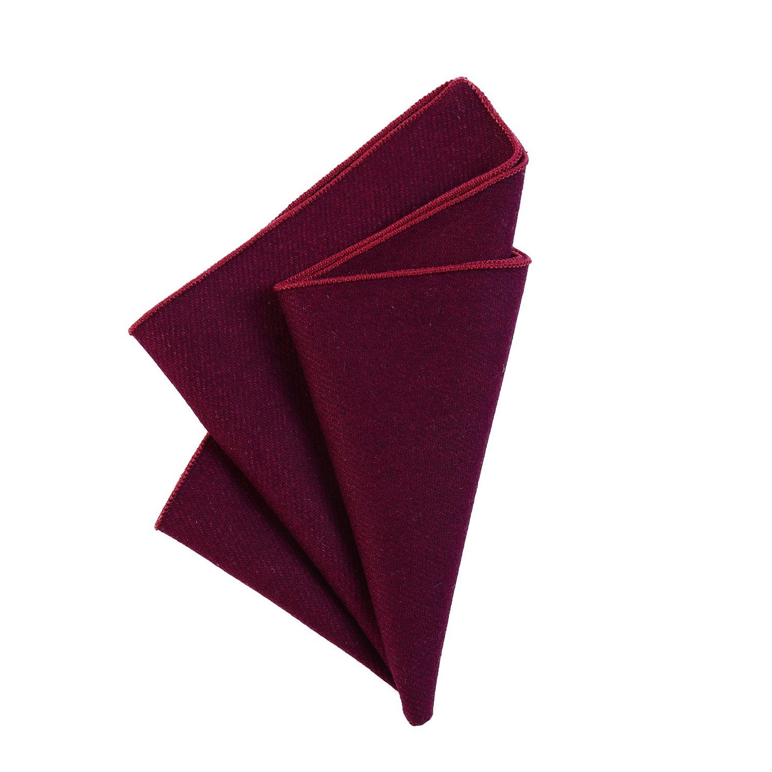 DonDon Fliege DonDon Herren Fliege und Einstecktuch aus Baumwolle (Packung, 2-St., 1x Herrenfliege und 1x Einstecktuch) bereits gebunden, Tweed-Look, 2er Set