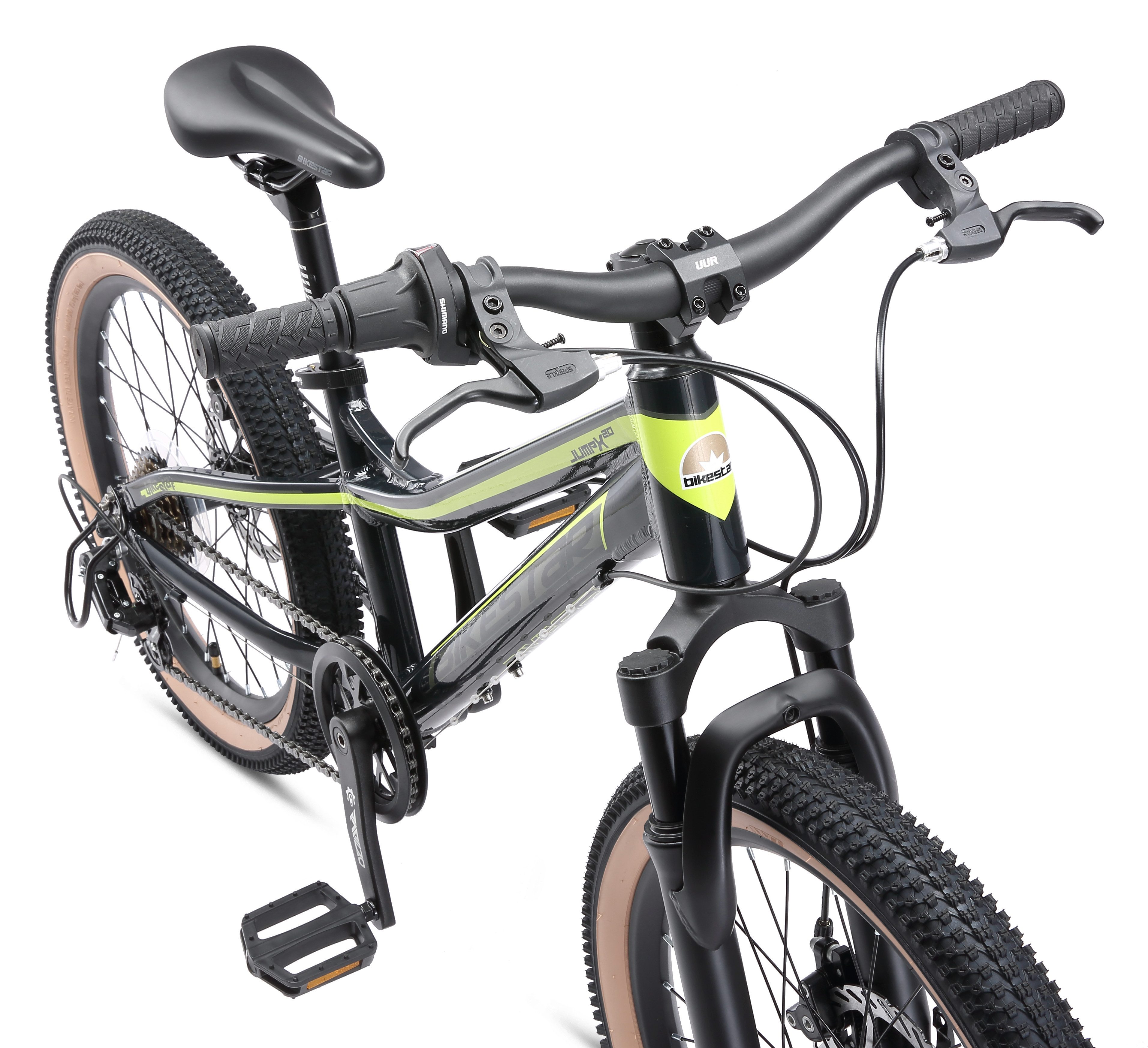 Bikestar Jugendfahrrad, 7 Gang Shimano RD-TY21 Schaltwerk, Kettenschaltung