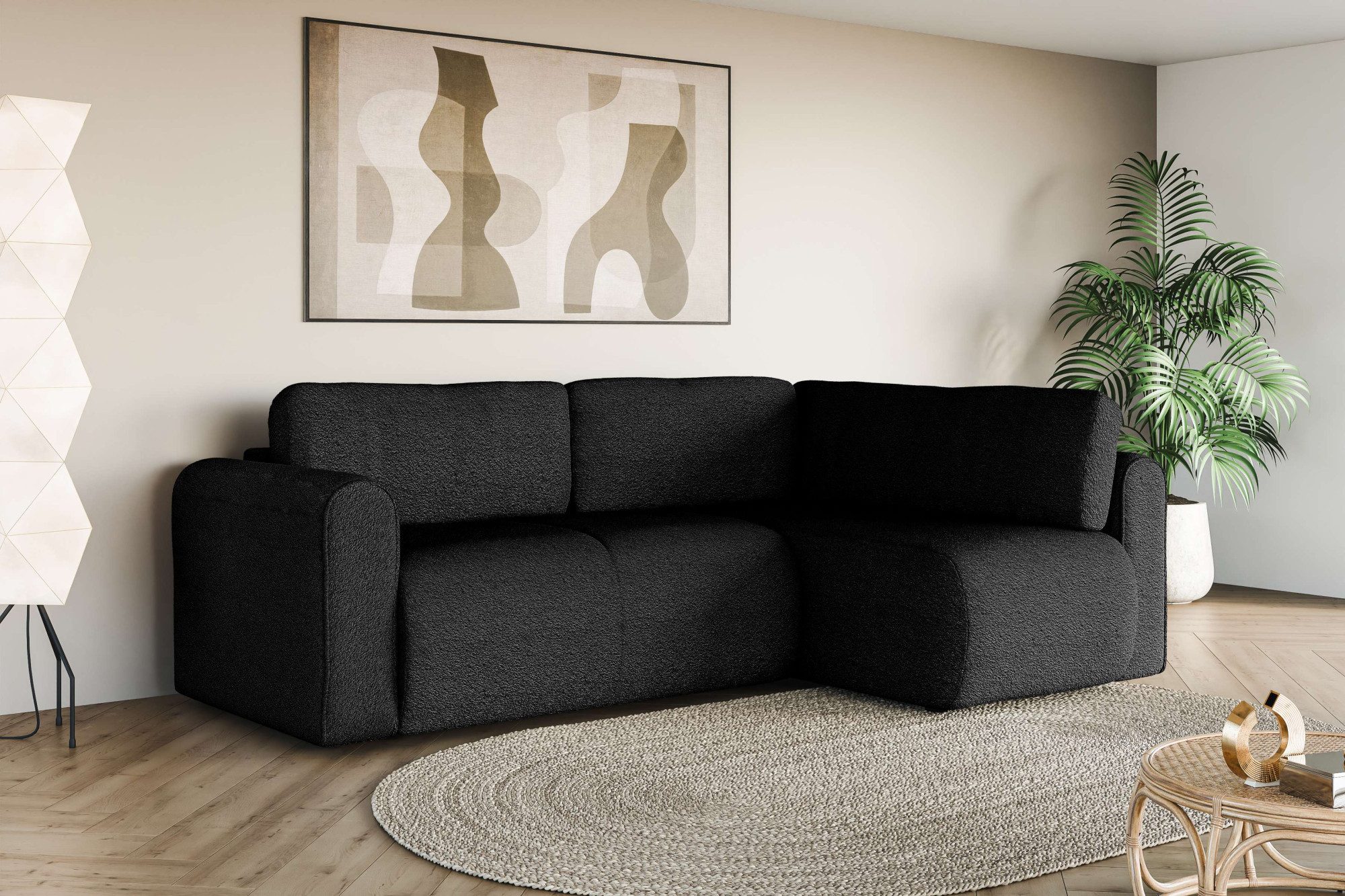 INOSIGN Ecksofa Zacharia wahlweise Schlafsofa mit günstig online kaufen