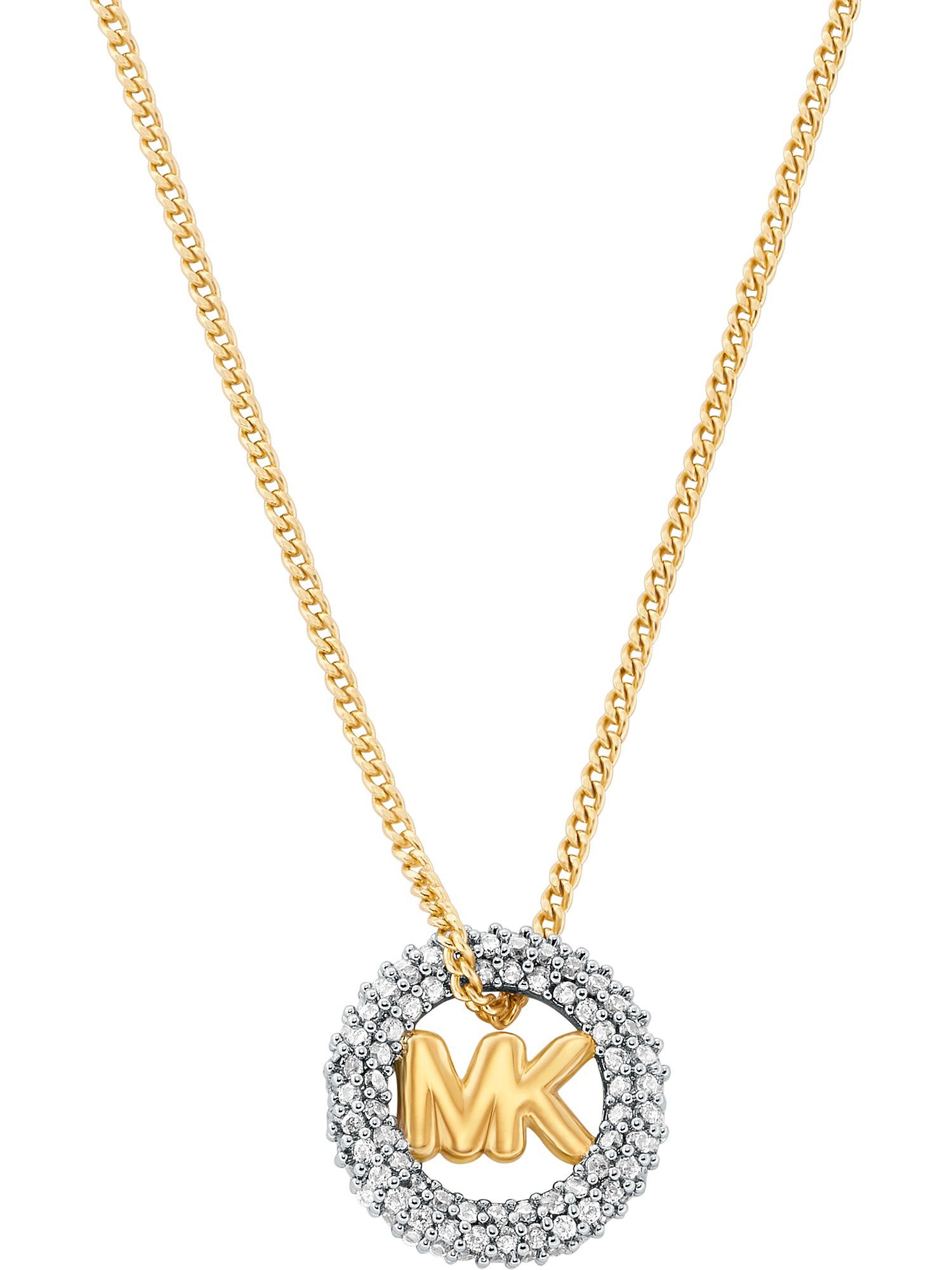 Collier Michael Kors Damen-Kette Metall Zirkonia