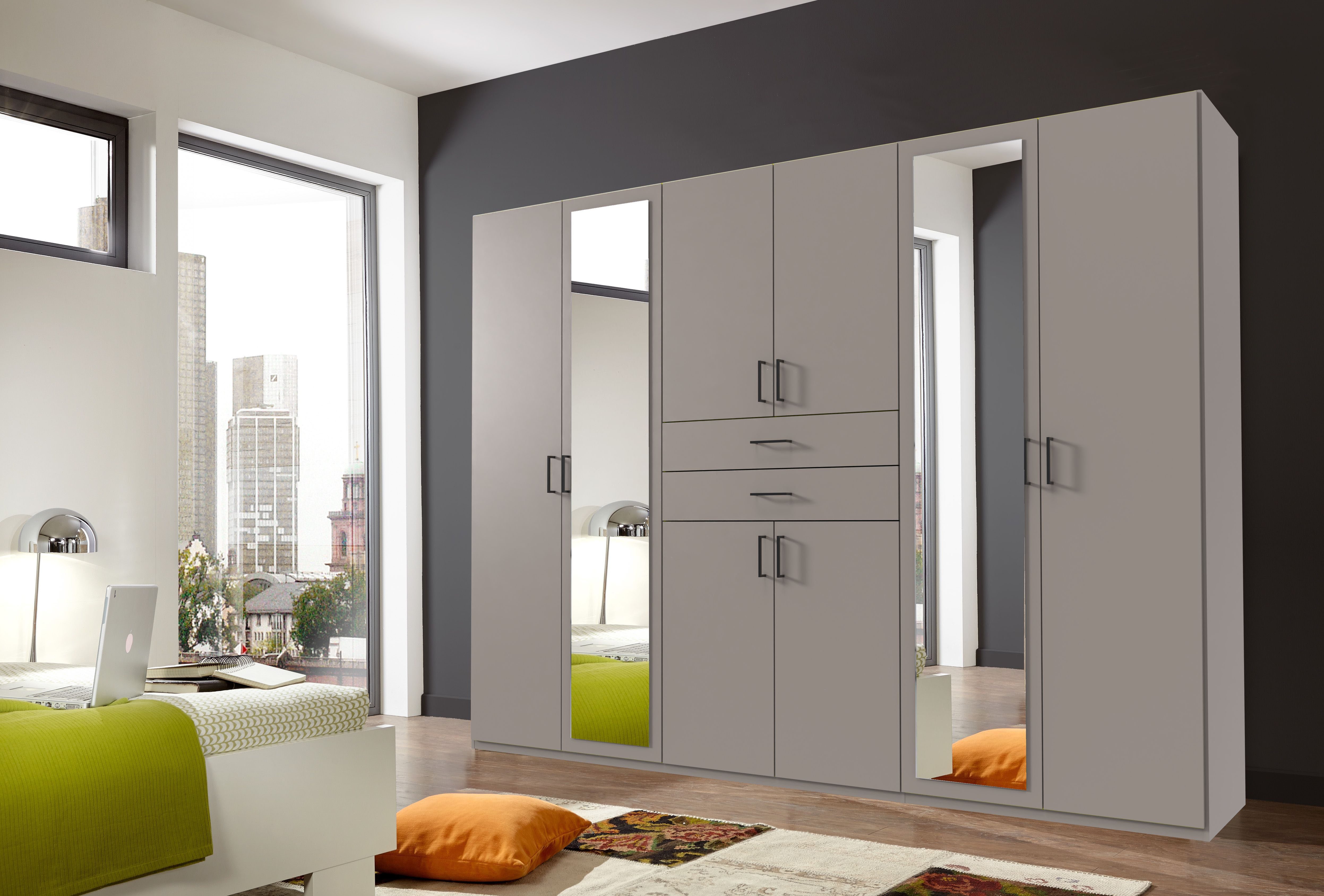 Wimex Kleiderschrank Diver Drehtürenschrank mit Spiegel, 180, 225 o. 270cm günstig online kaufen