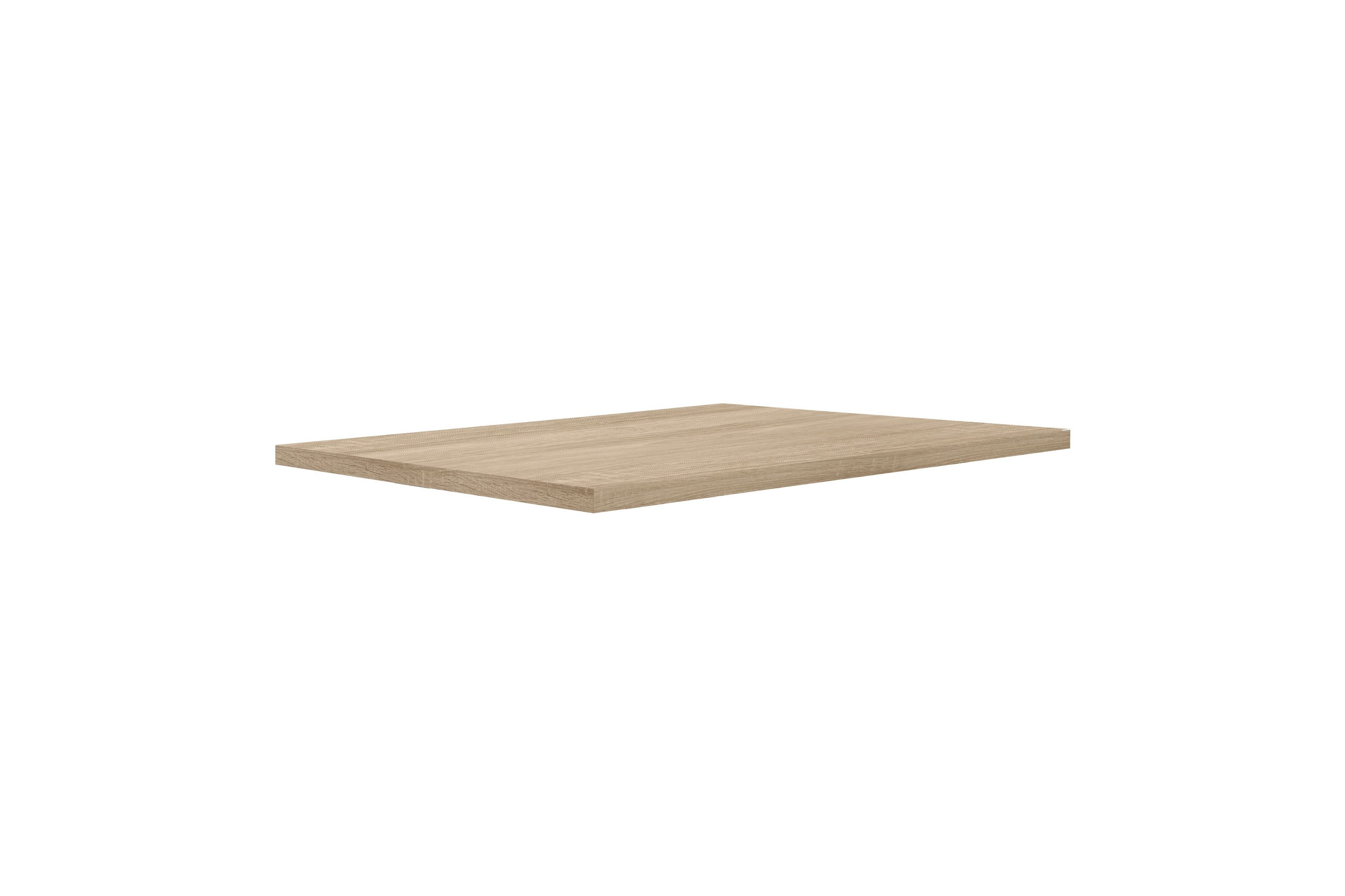 FORTE Esstischplatte in Sonoma Eiche - 160x3,8x90cm (BxHxT)