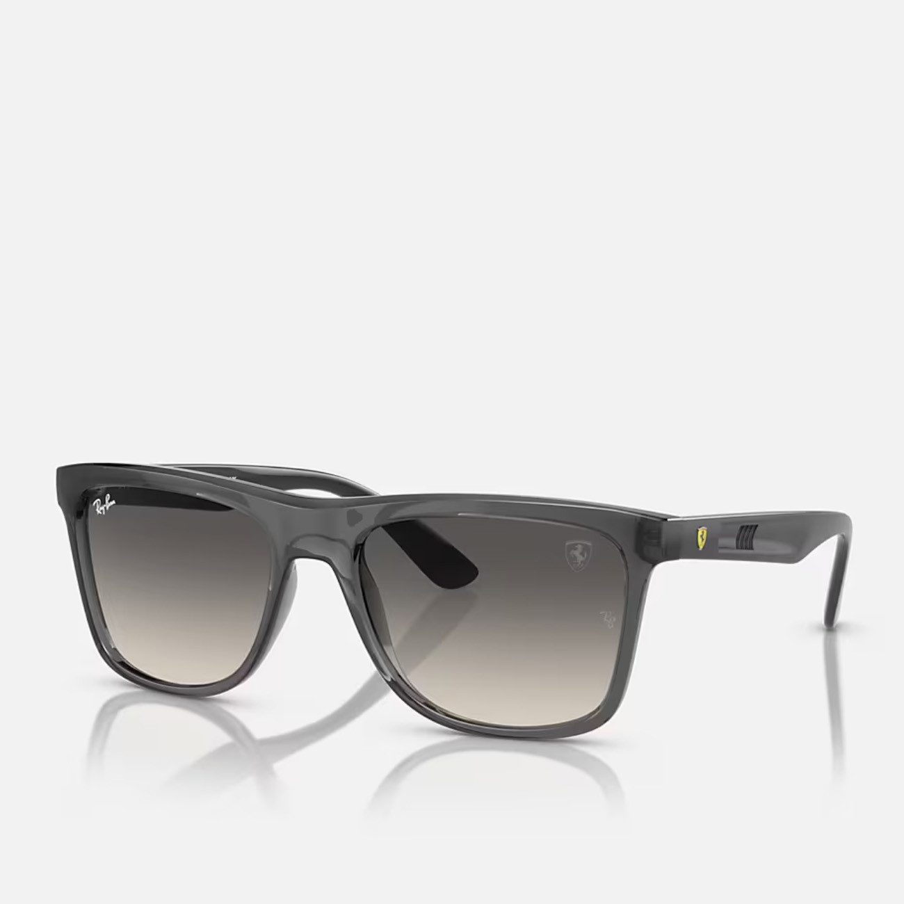 Ray-Ban Sonnenbrille Ray-Ban RB4413M Scuderia Ferrari F69111 Transparent Grey