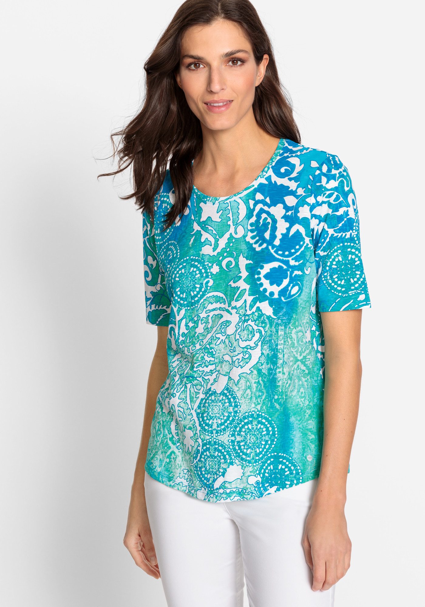 Olsen Kurzarmshirt T-Shirt Short Sleeves