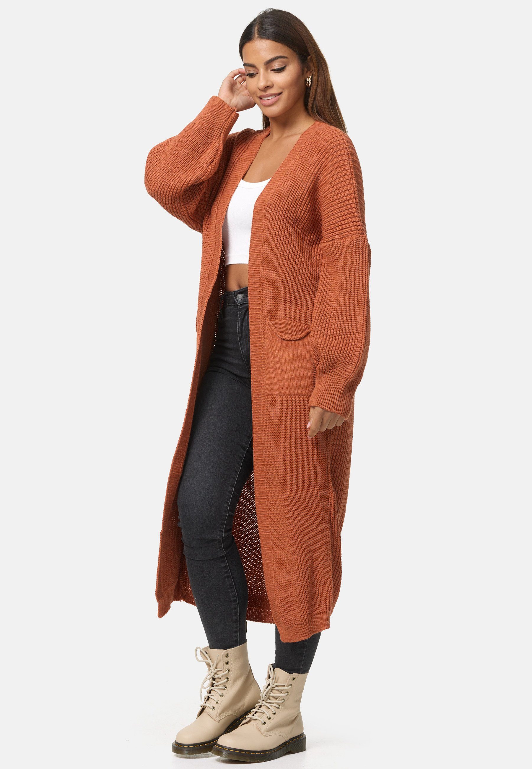 Worldclassca Longstrickjacke Worldclassca Strickjacke Cardigan Strickmantel günstig online kaufen