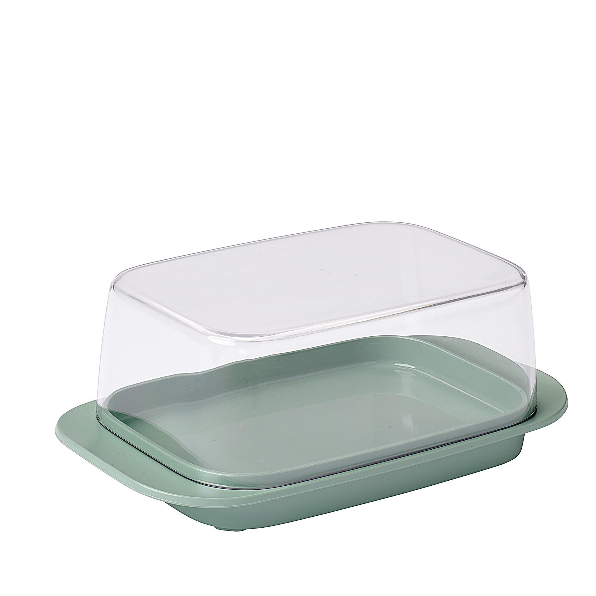 Mepal Butterdose Butterdose für 250 g Butter mit transparentem Deckel, Spülmaschinenfest, Melamin/SAN, passt in Kühlschranktüre
