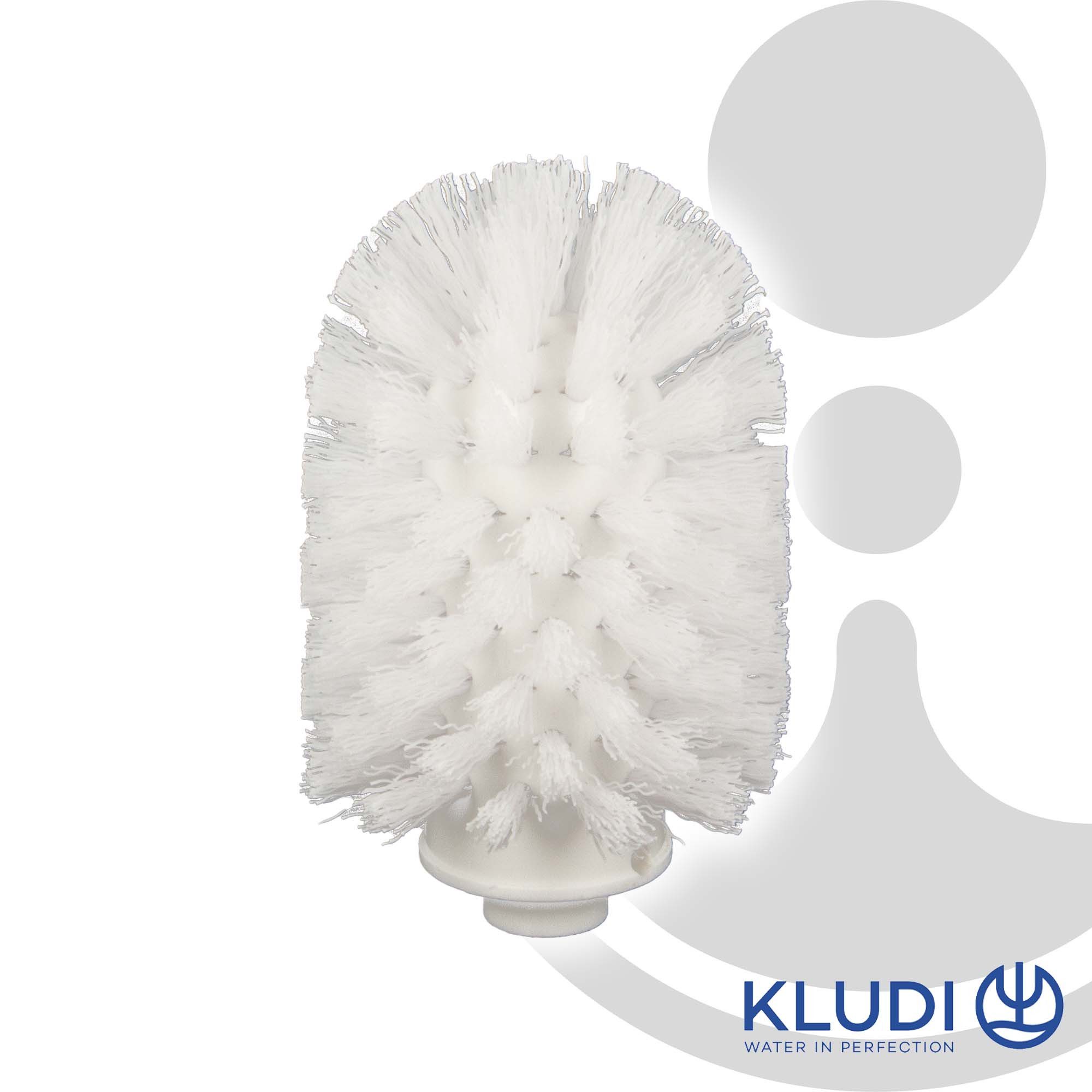 Kludi WC-Reinigungsbürste AMBA Toiletten-Bürstenkopf - 91469600-00