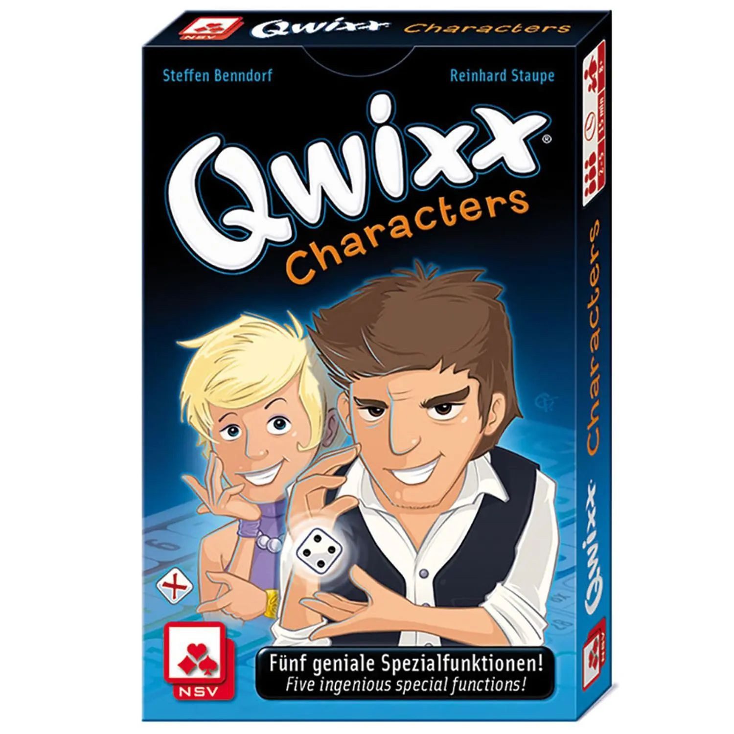 Cartamundi Spiel Qwixx - Characters
