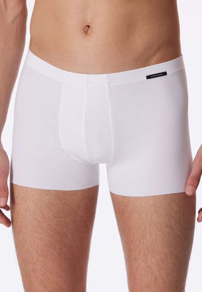 Boxershorts Unterwäsche Seamless Laser Cut 173253 weiss Herren - 1 Stück