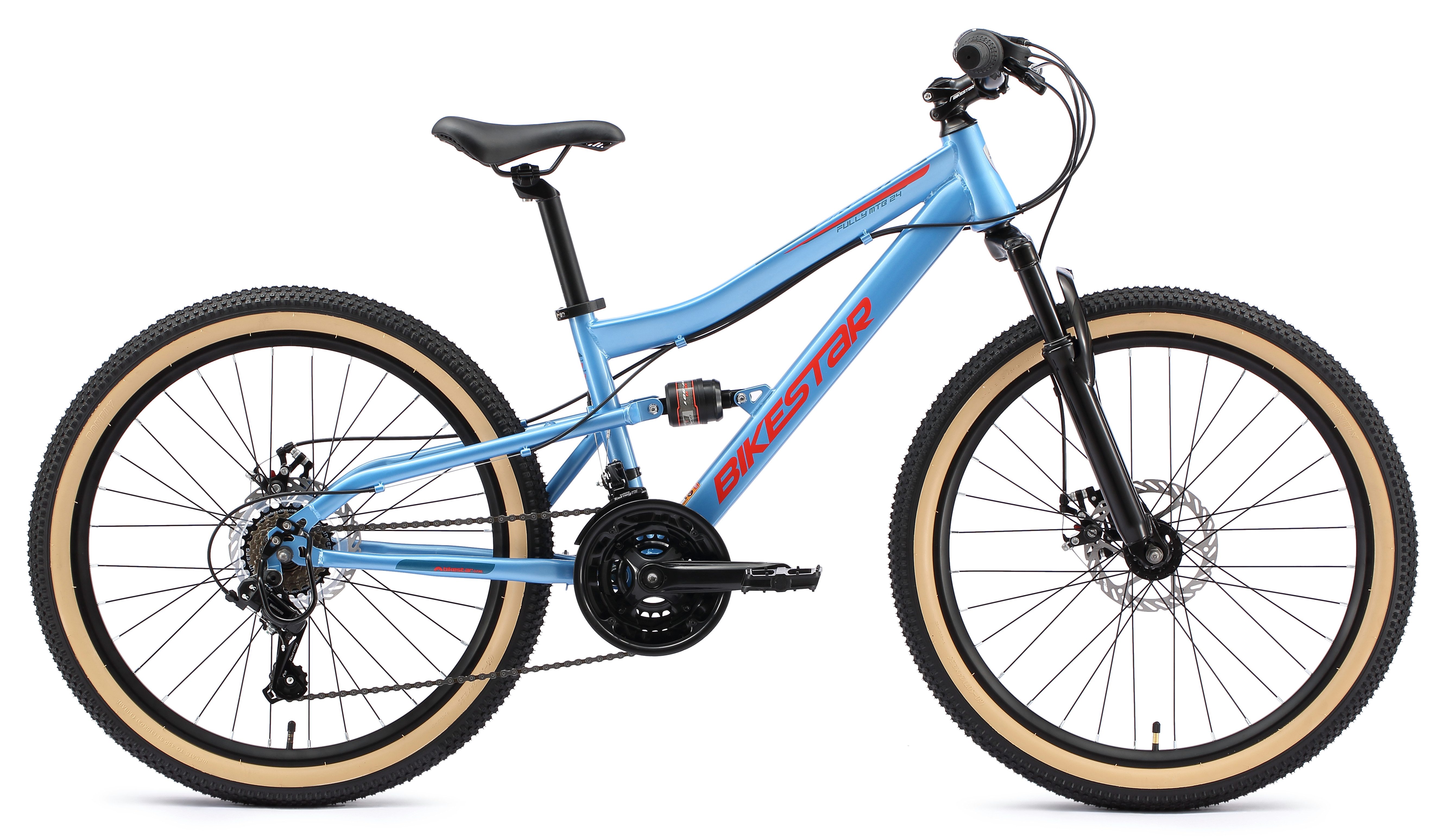 Bikestar Jugendfahrrad, 21 Gang Shimano RD-TY21 Schaltwerk, Kettenschaltung