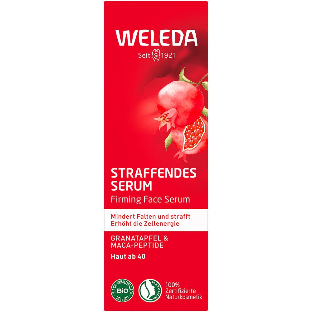 Gesichtsserum Straffendes Serum Granatapfel & Maca-Peptide