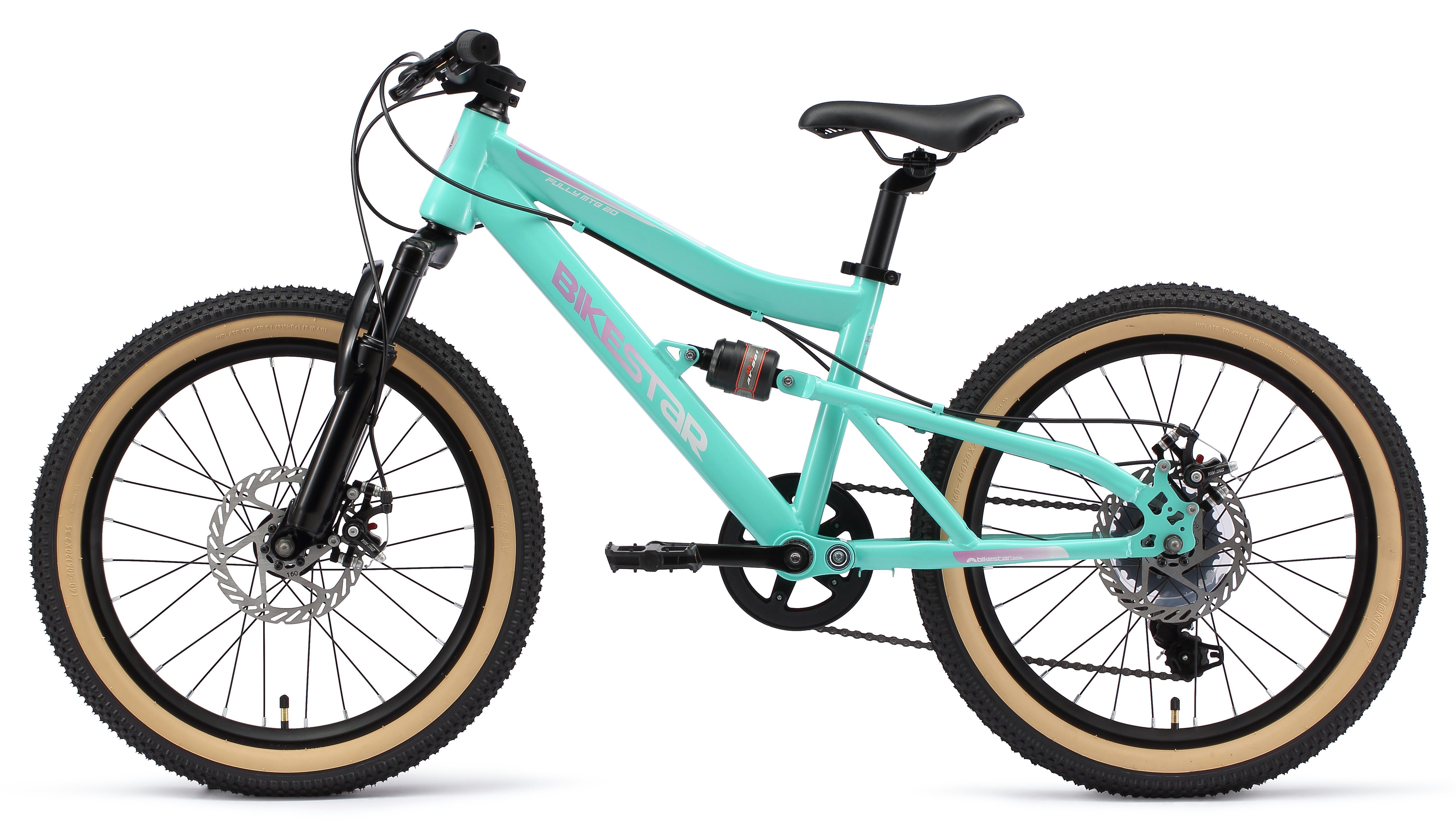 Bikestar Jugendfahrrad, 7 Gang Shimano RD-TY21 Schaltwerk, Kettenschaltung