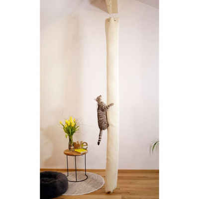 Kerbl Kratzbaum Klettersack für Katzen 240 cm Beige