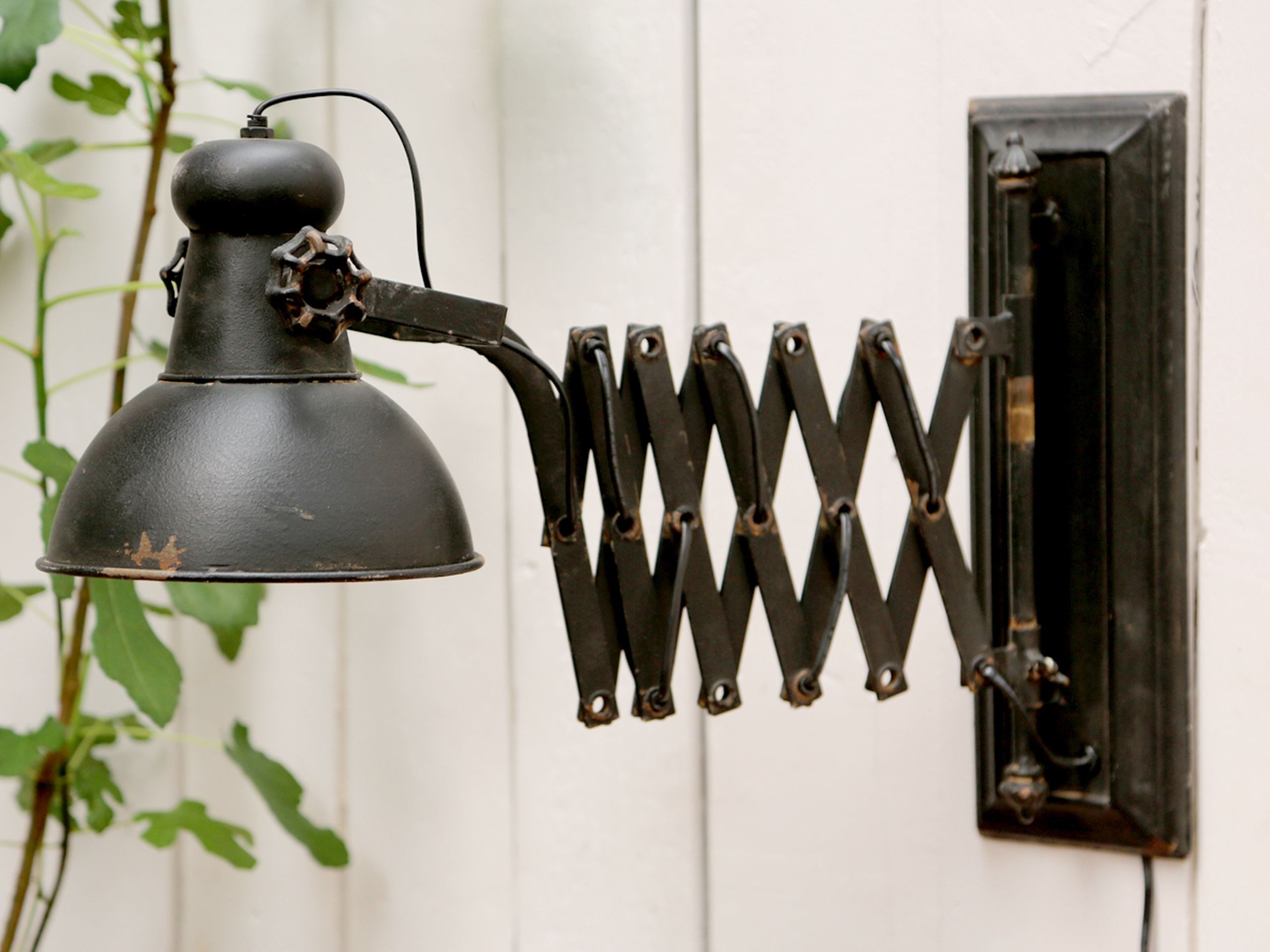 Vintagehaus Wandleuchte Ausziehbare Wandlampe Scherenlampe Industrial Dexte günstig online kaufen