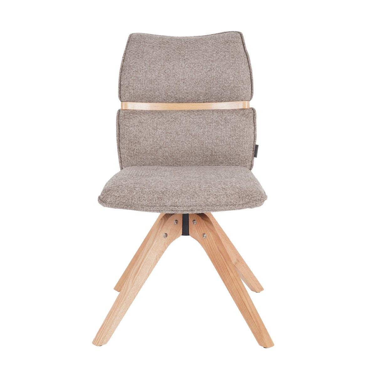 louming Esszimmerstuhl Marou, Textilbezug, 360°-Drehfunktion, Vierfußgestel günstig online kaufen