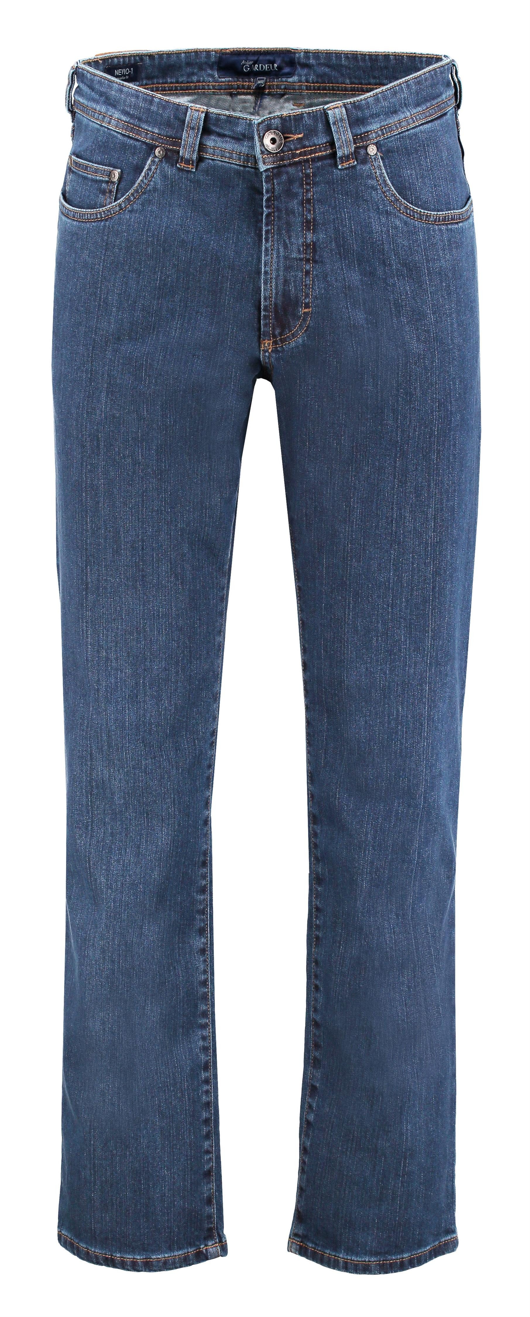 Atelier GARDEUR 5-Pocket-Jeans ATELIER GARDEUR NEVIO mid blue 1-0-470181-67