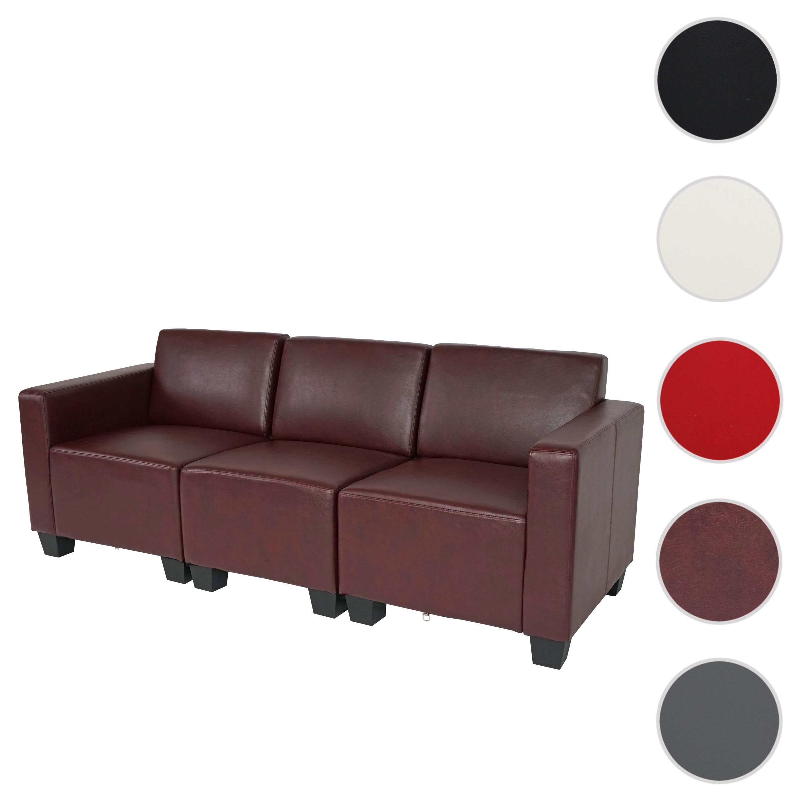 MCW Sofa Moncalieri-3, Set, moderner Lounge-Stil, hochwertige Verarbeitung, bequeme Polsterung