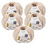 10 x ALIZE COTTON GOLD HOBBY NEW 67 CANDLE LIGHT