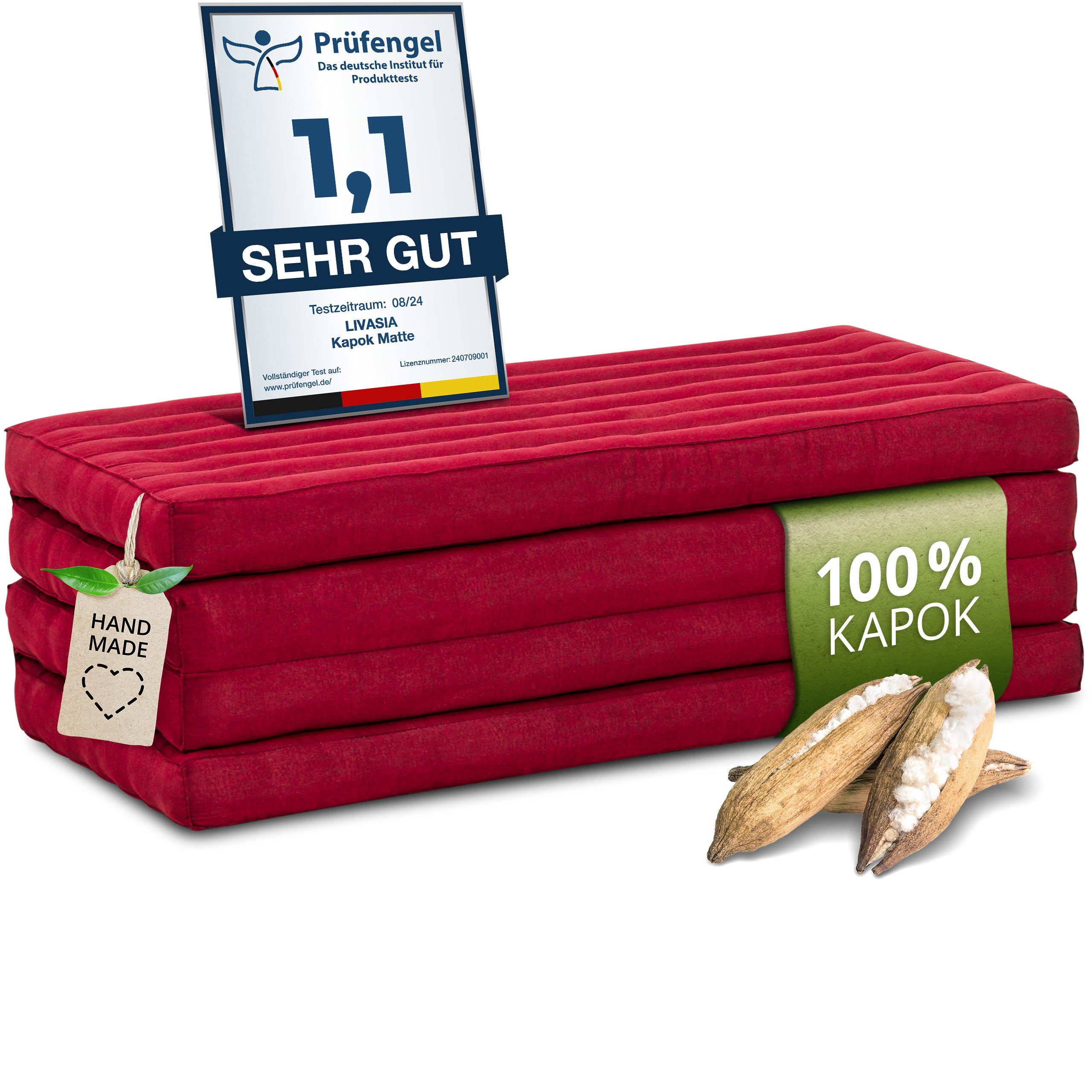 Klappmatratze Klappmatratze 110 cm (Basic) vegan und günstig online kaufen