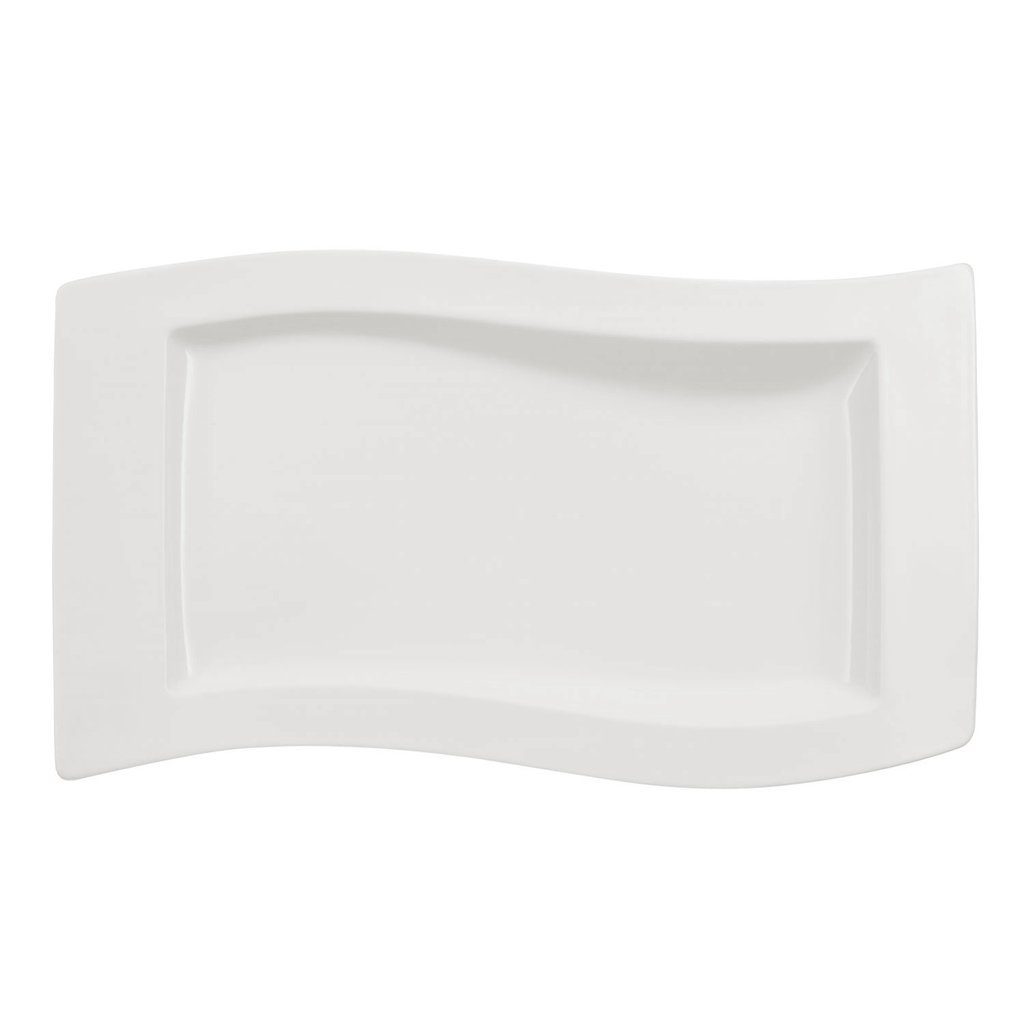 Villeroy & Boch Servierplatte NewWave Servierplatte, Porzellan, (1-tlg)